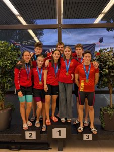 Die Mittelfrankischen Staffelmeister der SG Lauf